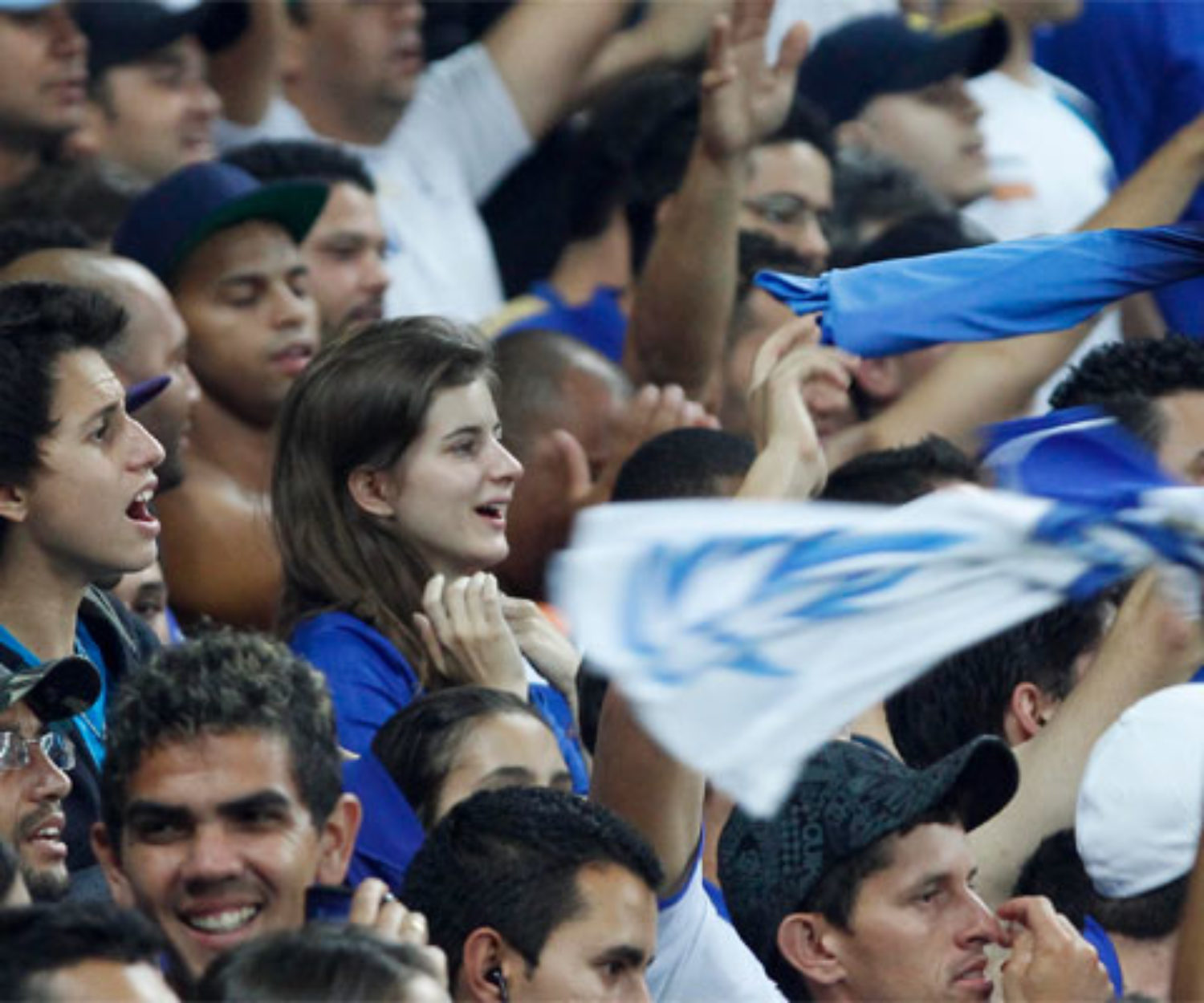 Torcida do Cruzeiro acompanha o time | Crédito: Washington Alves/VIPCOMM