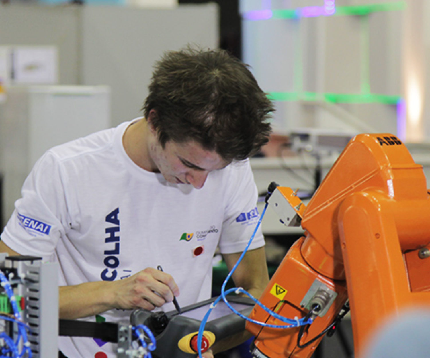 Foto que fiz durante a Olimpíada do Conhecimento Nacional em 2014.