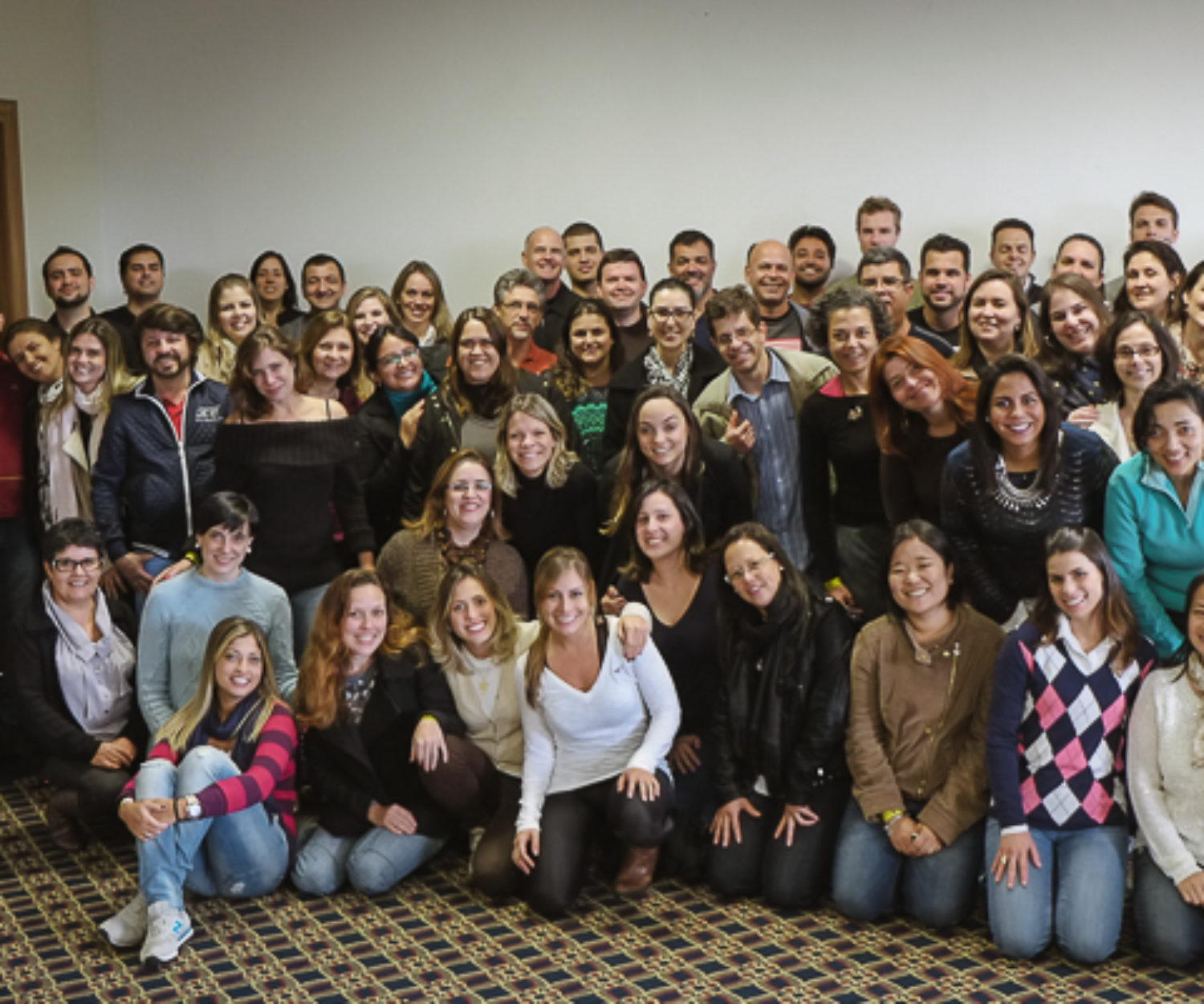 Todos nós durante o Team Building feito em junho/2015.