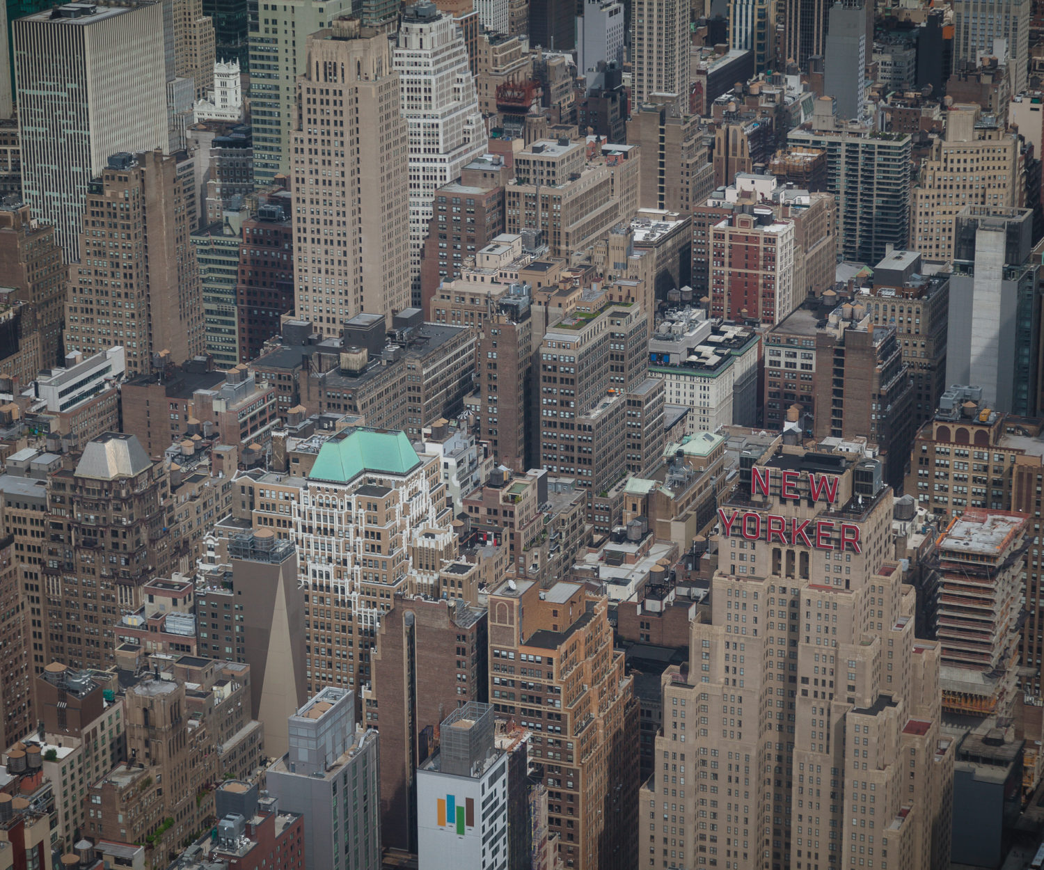 Manhattan vista do Edge.