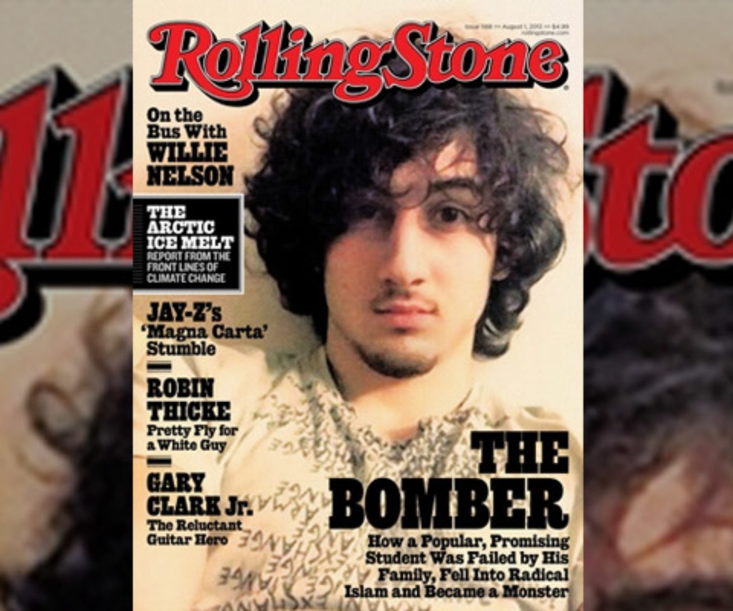 Capa da Rolling Stone - Agosto/2013