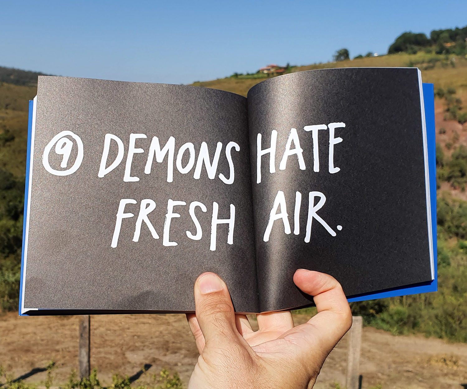 Capítulo 9 do livro do Austin Kleon: Demons Hate Fresh Air